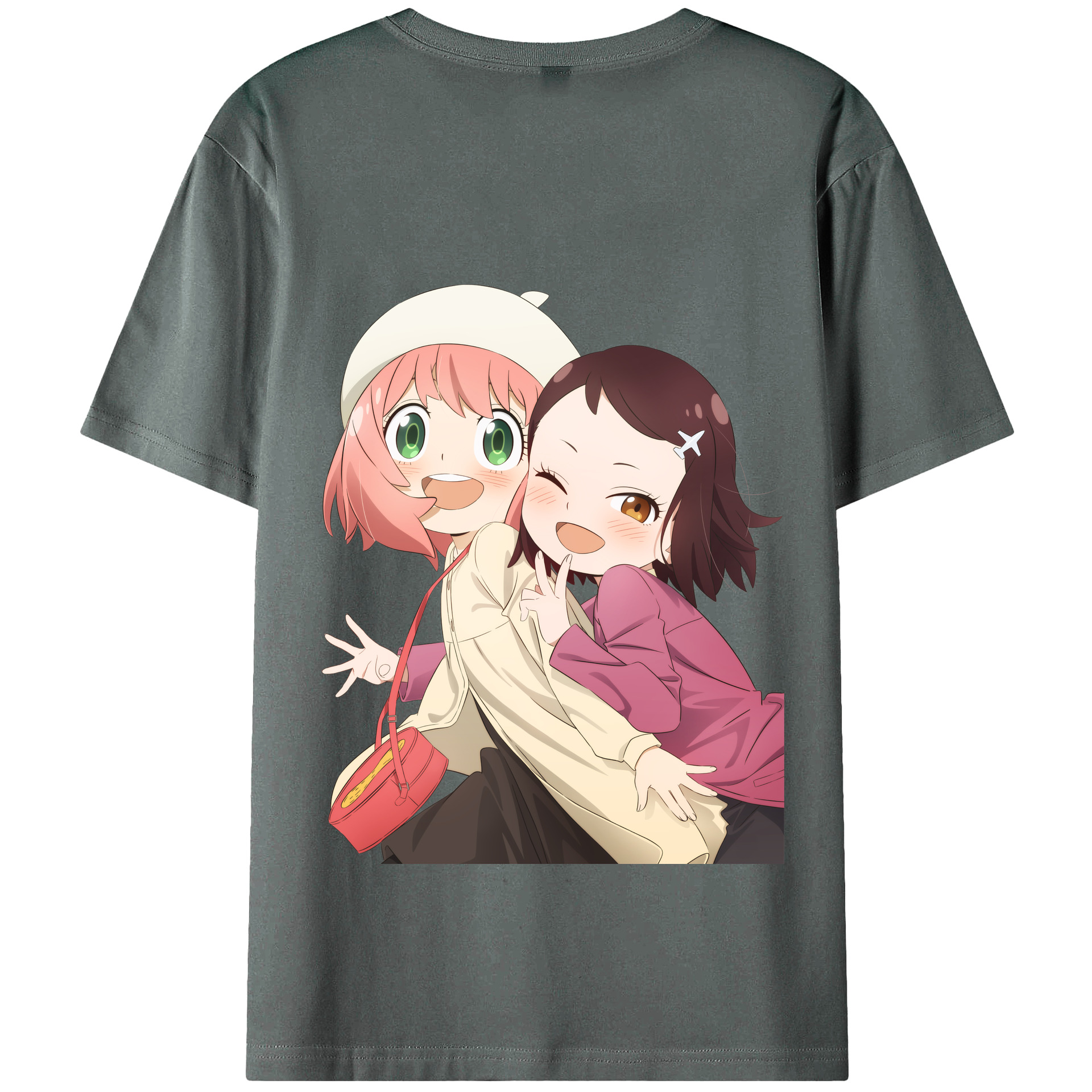 （画像用） SPY×FAMILY间谍家家酒 綿100％半袖Tシャツ（背面プリント）